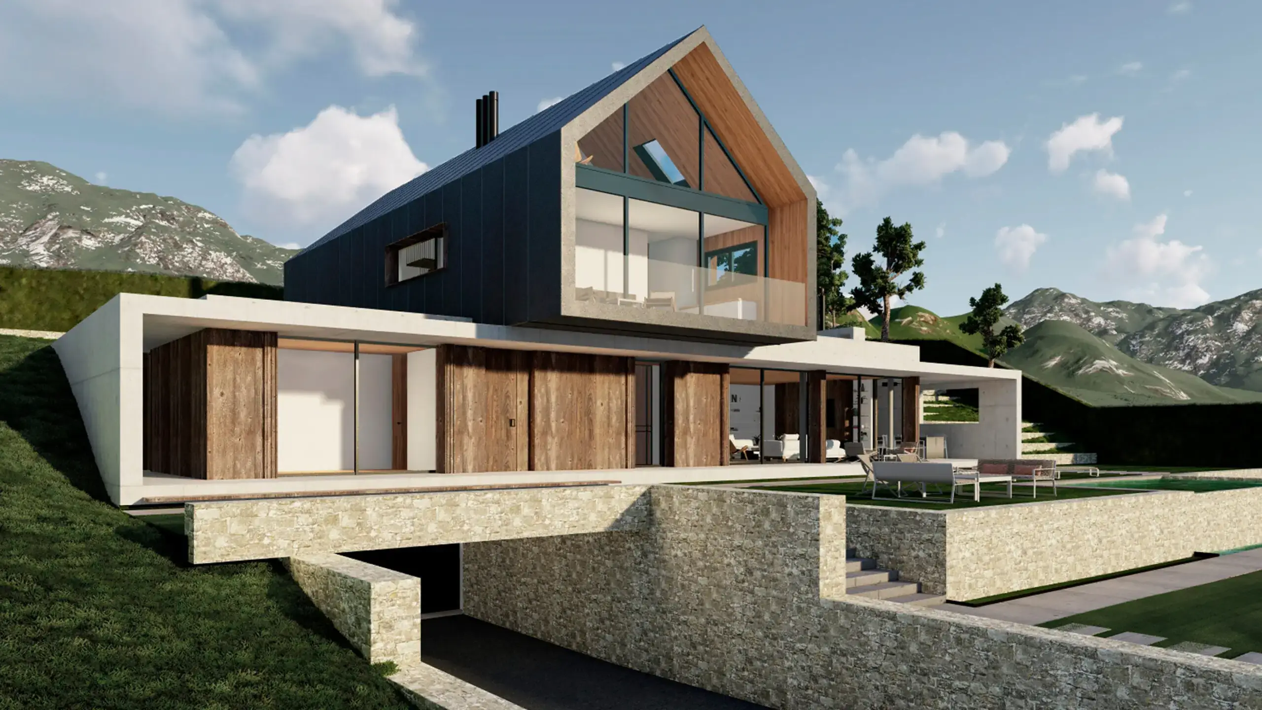 1 casa contemporanea obra nueva navacerrada madrid scaled (1)